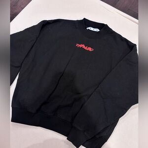 Off-White black sweatshirt